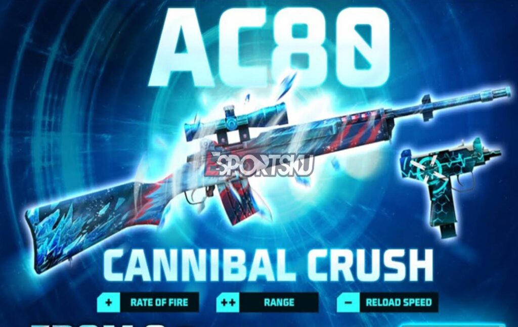 Harga Skin AC80 Canibal Crush Epic Free Fire (FF) – Esportsku