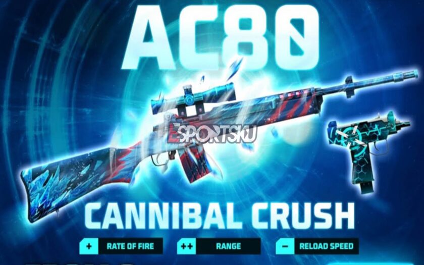 Harga Skin AC80 Canibal Crush Epic Free Fire (FF) – Esportsku
