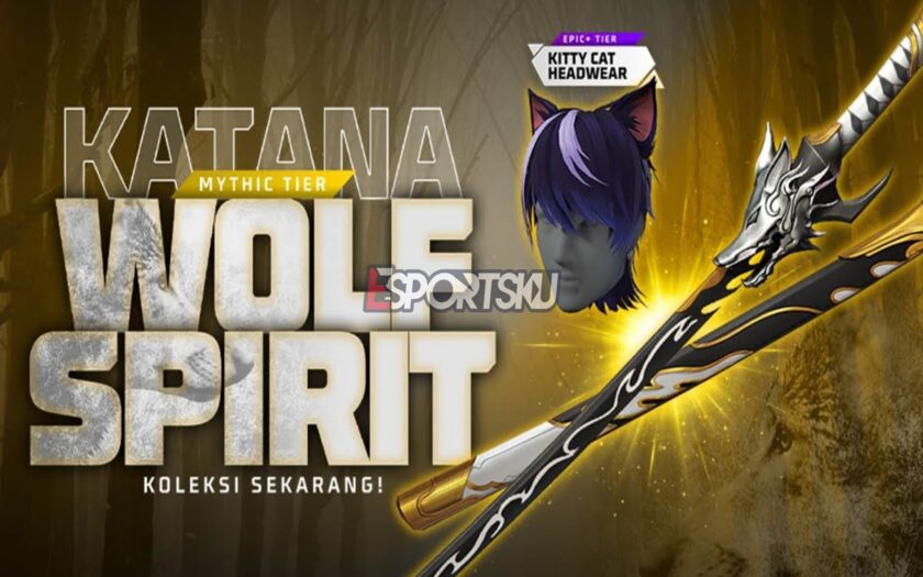 Ini Total Harga Skin Katana Spirit Wolf Mythic Free Fire (FF), Murah dan Murah!  – Esportsku