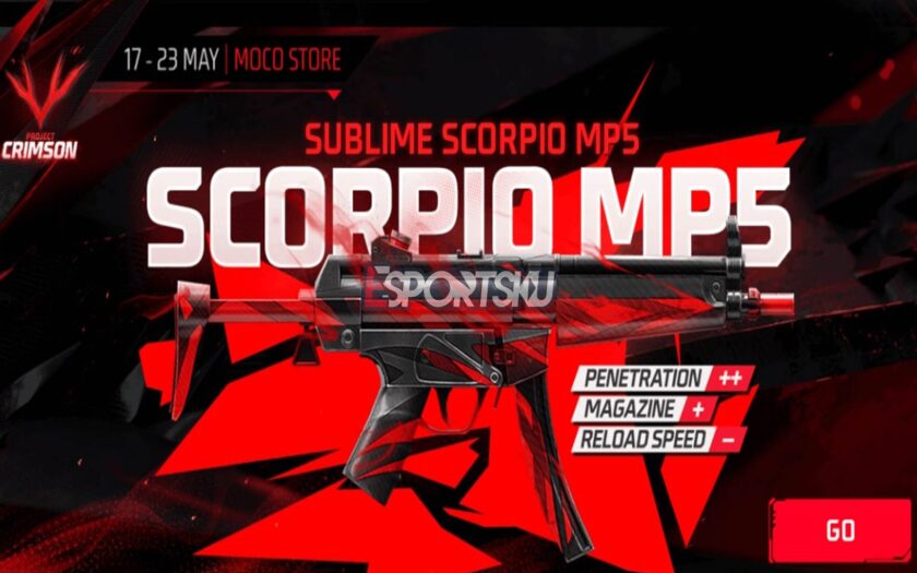 Kapan Relaunch Skin MP5 Sublime Scorpio Free Fire (FF)?  – Esportsku