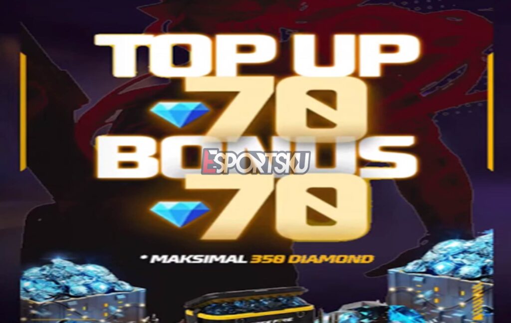 Kapan Rilis Event Top Up Bonus 70 Diamond Free Fire (FF)?  – Esportsku