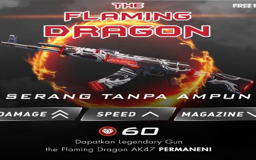 Harga Skin AK47 Flaming Dragon Epic Free Fire (FF) – Esportsku