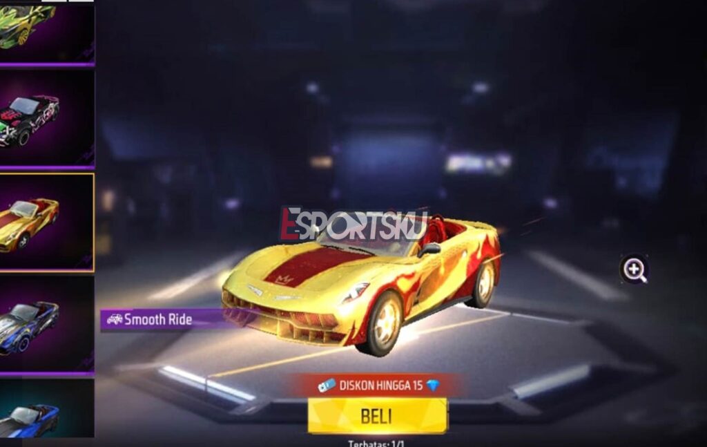 5 Cara Mendapatkan Skin Sports Car Smooth Ride Free Fire (FF) – Esportsku