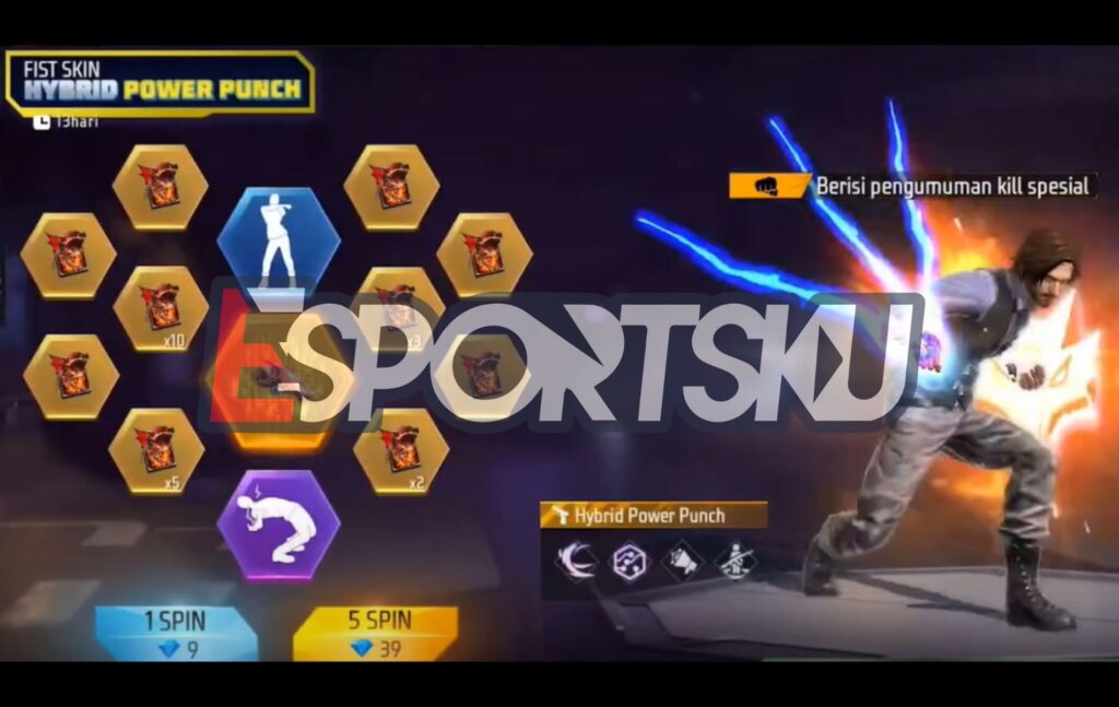 Kapan Event Fist Skin Hybrid Power Punch Hadir Di Free Fire (FF)?  – Esportsku