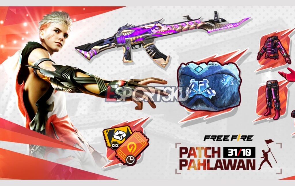 Kalender Patch Pahlawan Free Fire (FF) – Esportsku