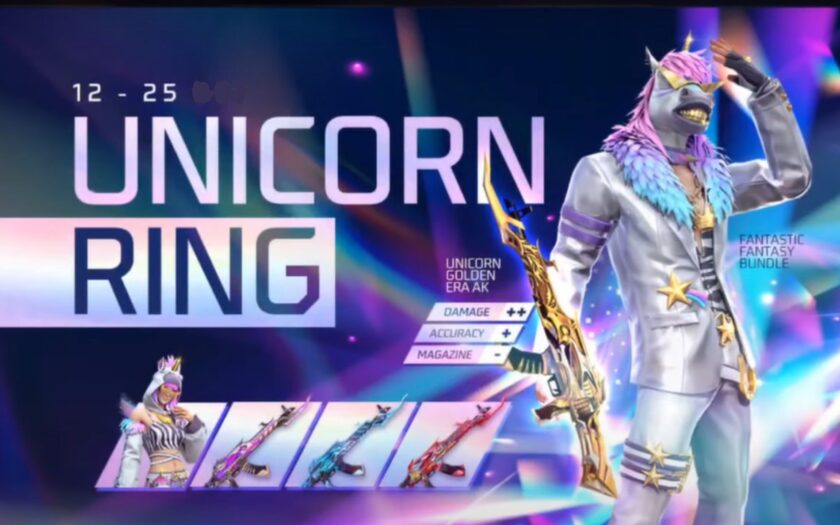 Hadiah Event Unicorn Ring Free Fire (FF) – Esportsku