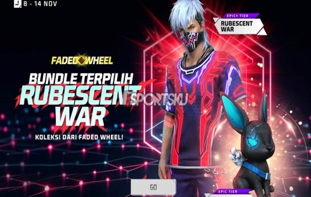 5 Cara Mendapatkan Bundle Rubescent War Free Fire (FF) – Esportsku