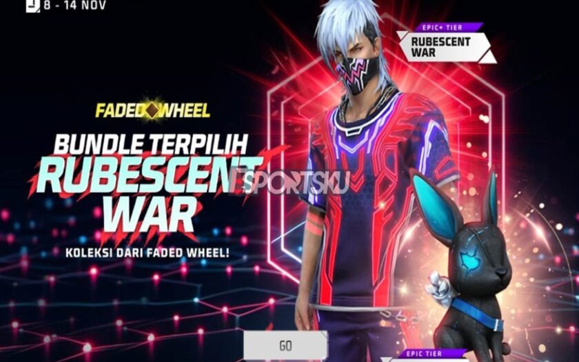 5 Cara Mendapatkan Bundle Rubescent War Free Fire (FF) – Esportsku