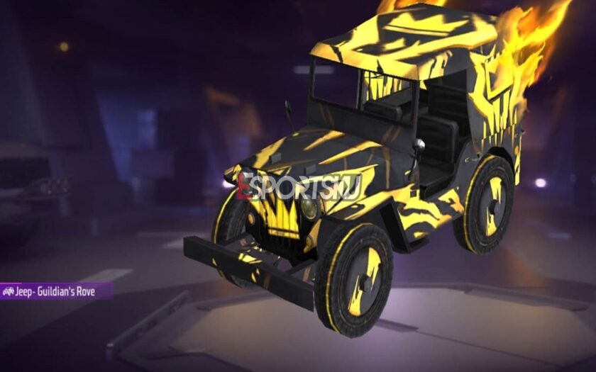 5 Cara Mendapatkan Skin Jeep Guildian Rover Free Fire (FF) – Esportsku