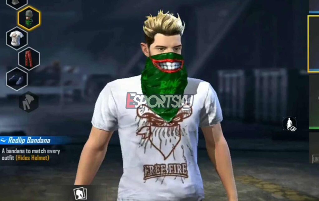 5 Cara Mendapatkan Skin Mask Redlip Bandana Free Fire (FF) – Esportsku