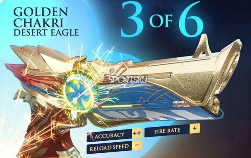 Event Bocoran Desert Eagle Golden Chakri Free Fire (FF) – Esportsku