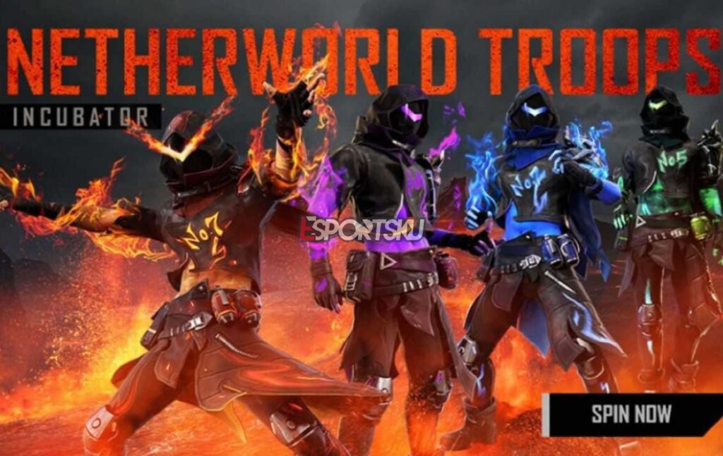 Kapan Event Inkubator Netherworld Troops Hadir Di Free Fire (FF)?  – Esportsku