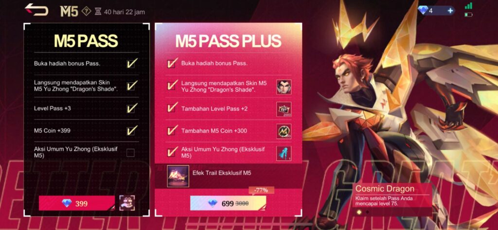 Apakah ada tambahan skin di M5 Battle Pass?  Ini Skin Tambahan Mobile Legends ML – Esportsku