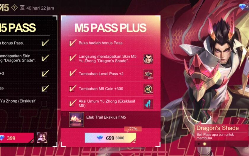 Skin Apa Saja yang Bisa Kamu Dapatkan di M5 Battle Pass Mobile Legends ML 2023?  – Esportsku