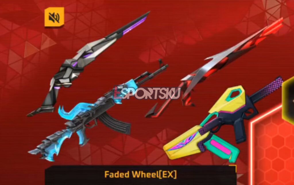 Roda Pudar Acara Bocoran[EX] Evo Gun Free Fire (FF) – Esportsku