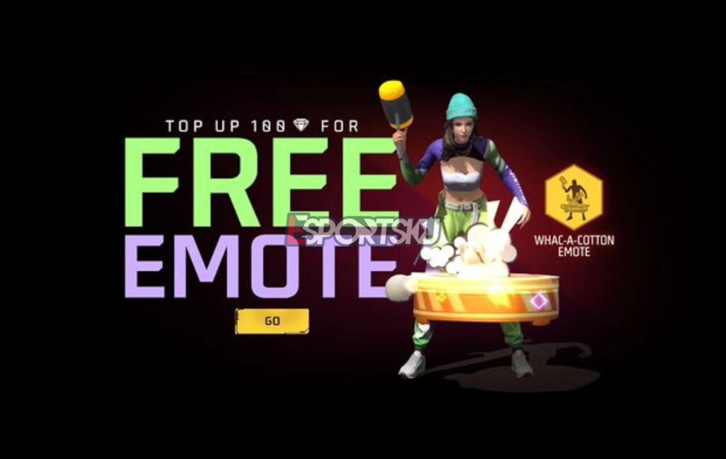 Event Top Up Emote Gratis Free Fire (FF) – Esportsku