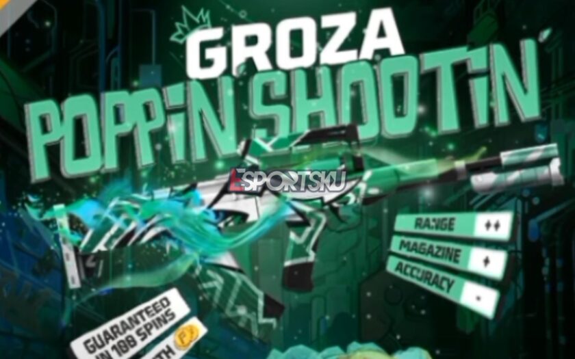 Kapan Luck Royale Groza Poppin Shootin Free Fire (FF)?  – Esportsku