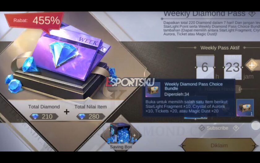 Kapan Event Draw Diamond Pass Mobile Legends (ML) Dirilis?  – Esportsku